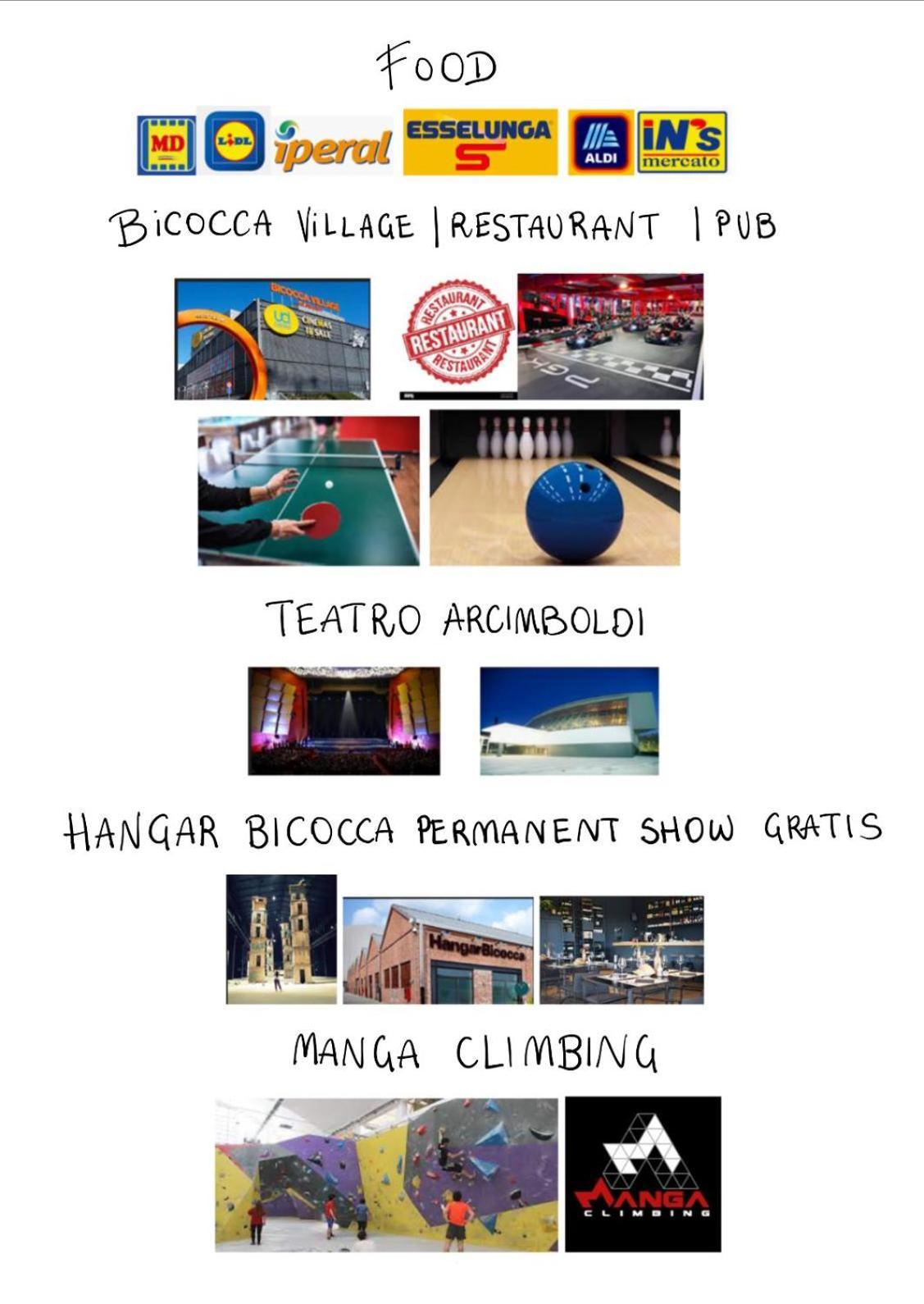 Flo House, Universita Bicocca Милано Екстериор снимка